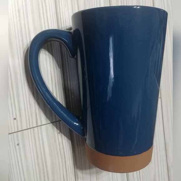 Chicken Pig Sheep Ceramic Latte Mug CLUCK OINK BAA Embossed Tall Coffee 17Oz NEW - Picture 7 of 13